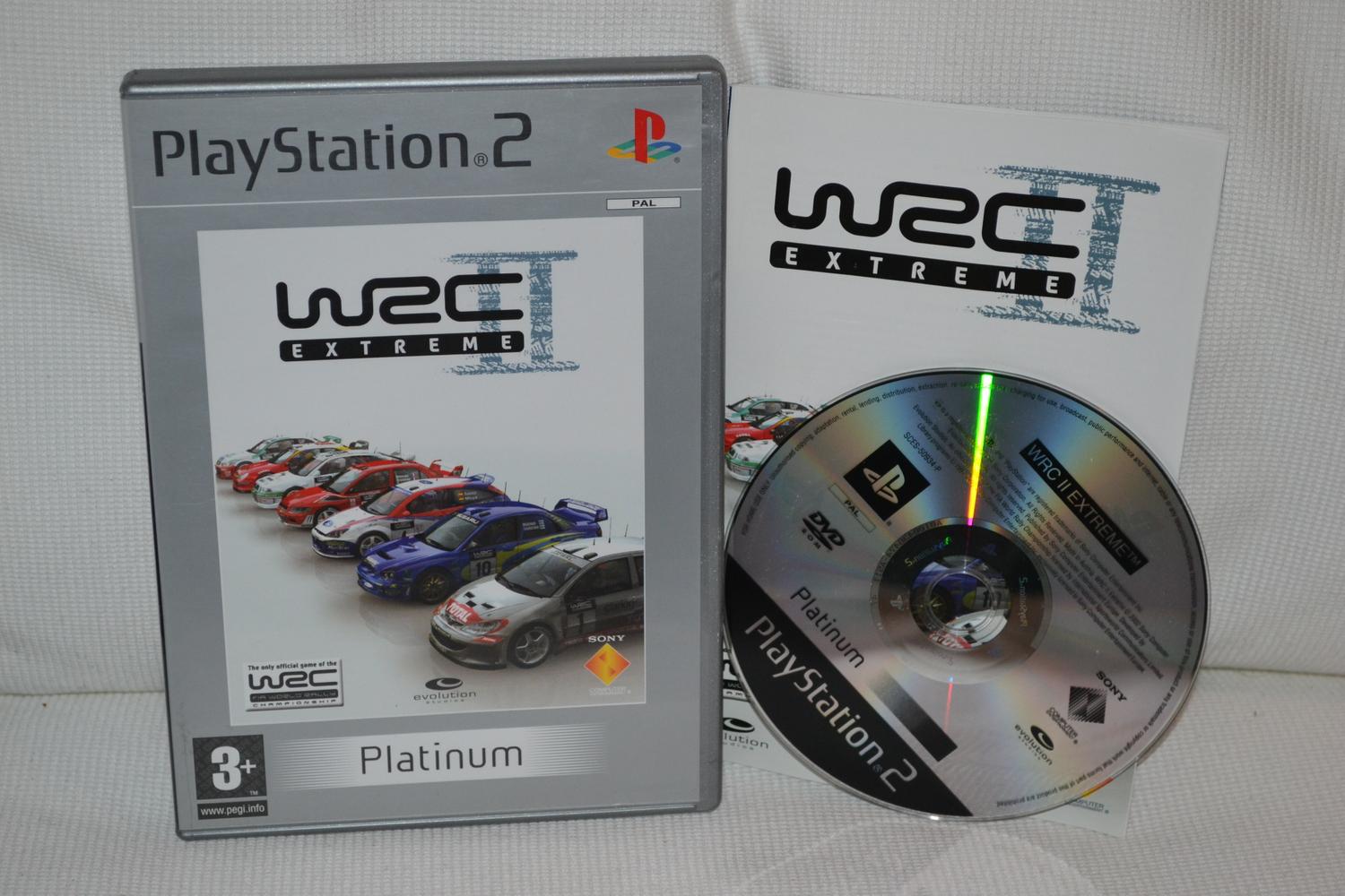 World Rally Championship II (Platiunum) PS2 Playstation 2 Komplett Fint Skick