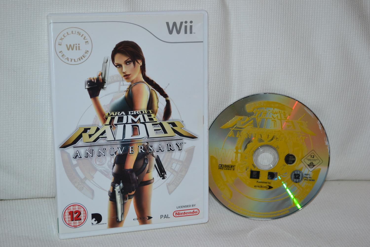 Tomb Raider: Anniversary Wii (Utan manual) Nintendo Fint Skick
