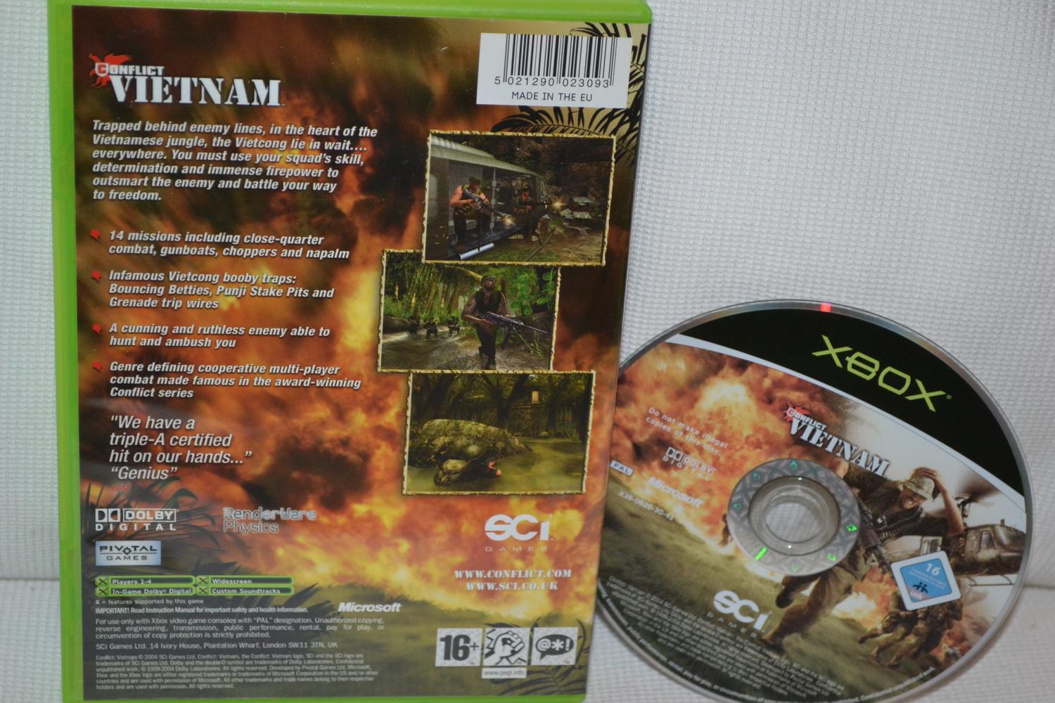 Conflict Vietnam XBOX (Utan Manual) Fint Skick