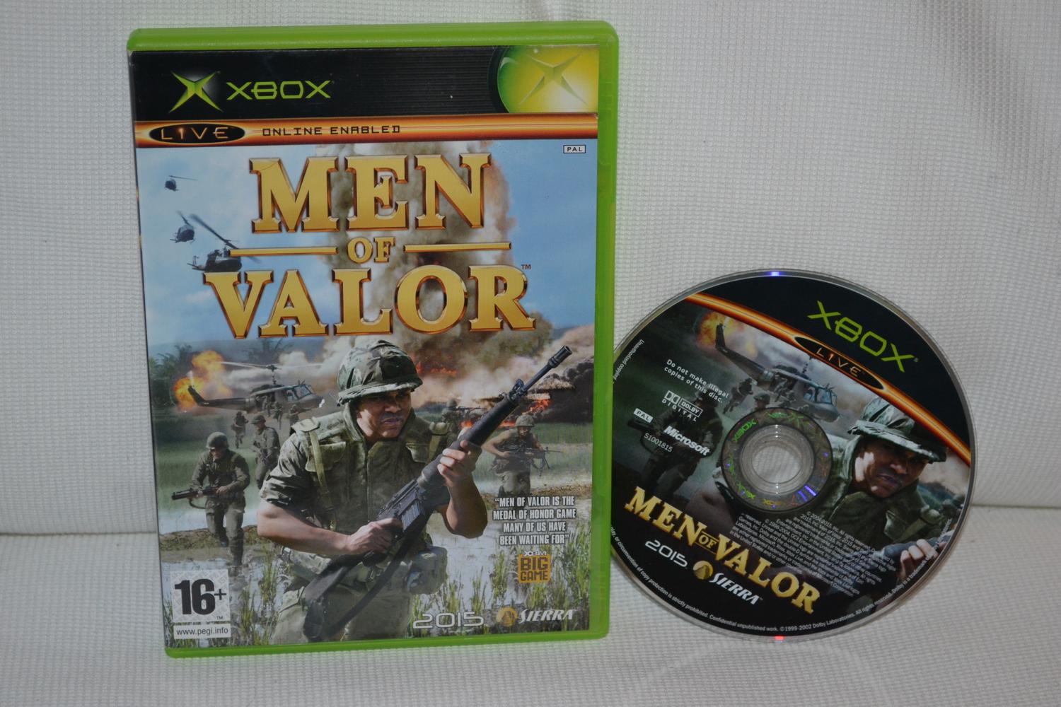 Men of Valor: The Vietnam War XBOX (Utan Manual) Fint Skick