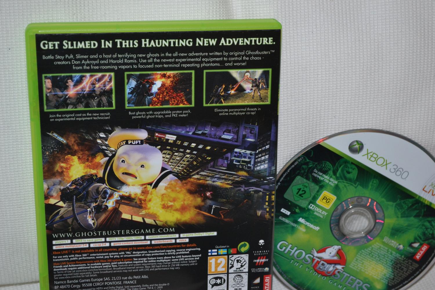 Ghostbusters Xbox 360 (Utan Manual) Fint Skick
