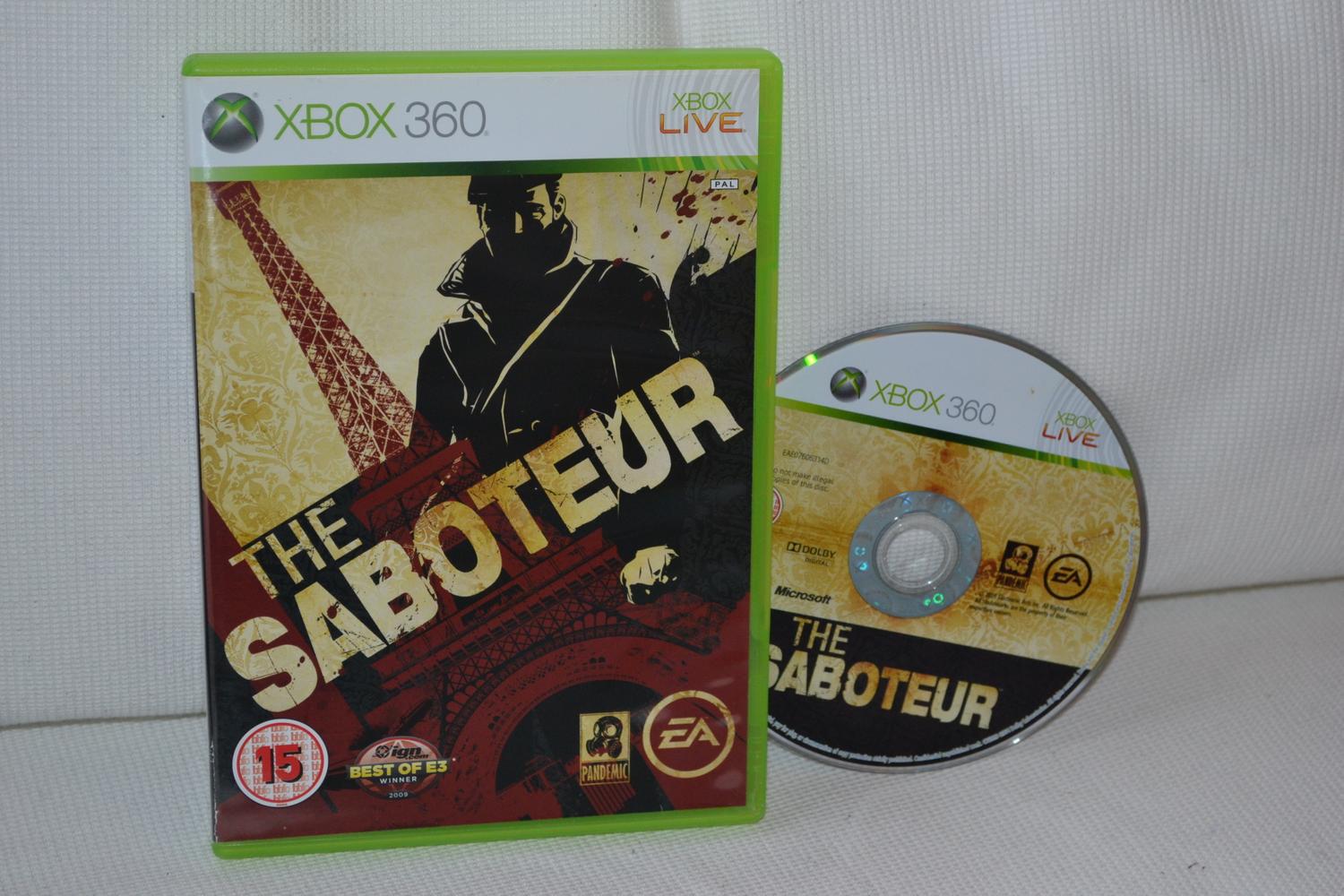 The Saboteur Xbox 360 (Utan Manual) Fint Skick