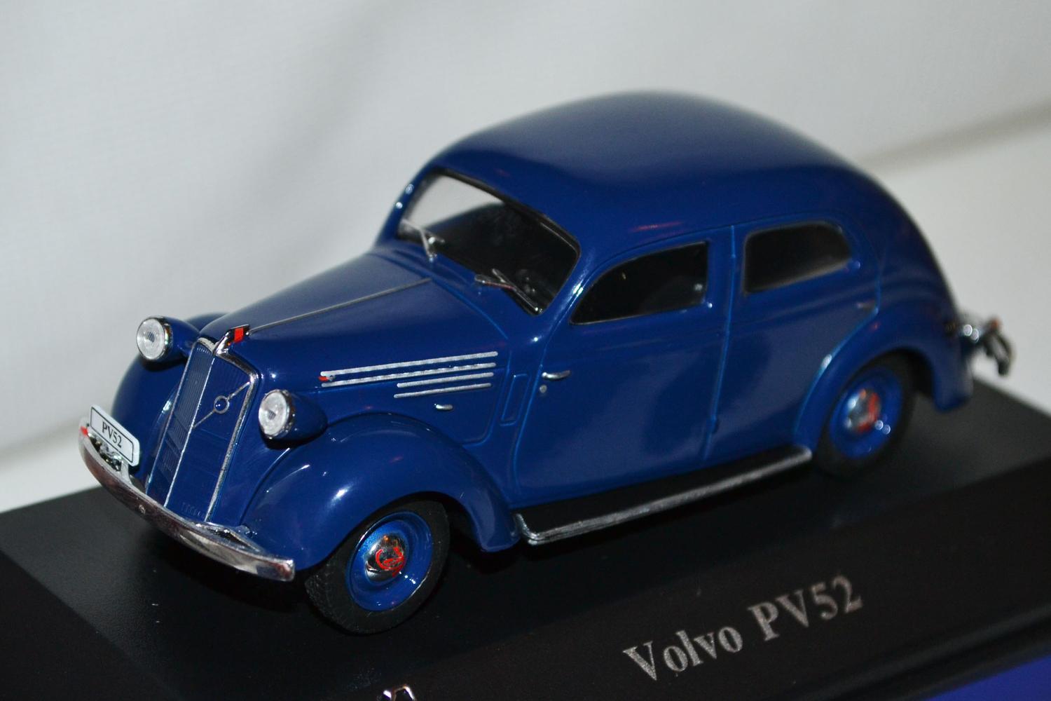 Volvo PV52 Blå 1:43 Editions Atlas 11cm Ny