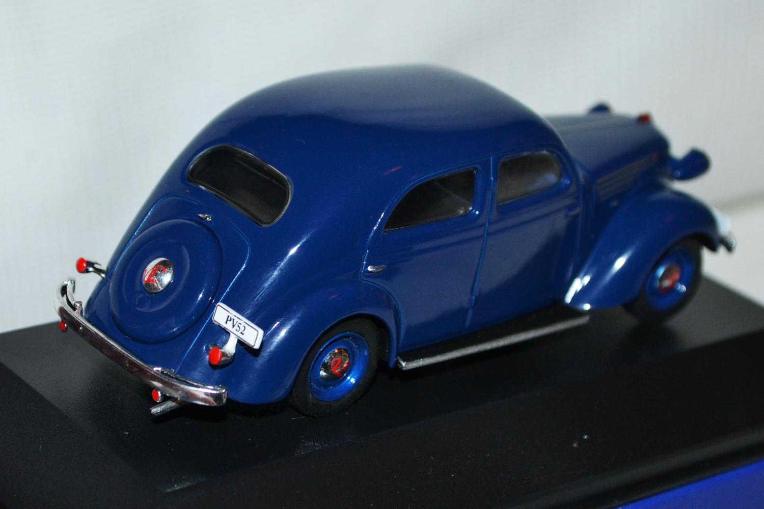 Volvo PV52 Blå 1:43 Editions Atlas 11cm Ny