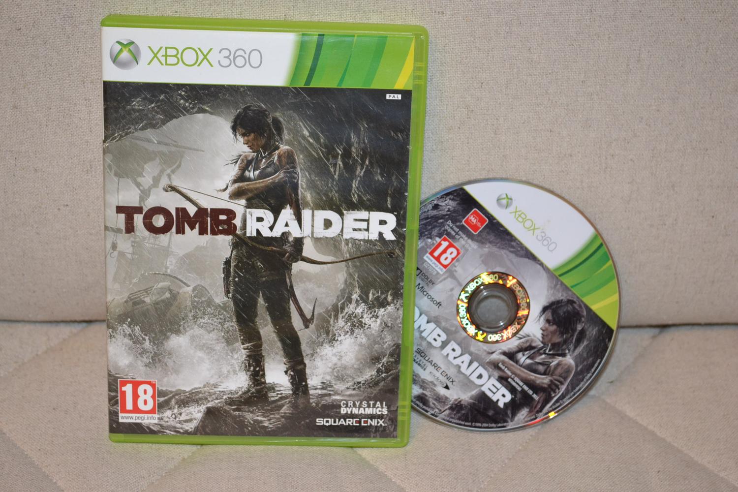 Tomb Raider  Xbox 360 Fint Skick