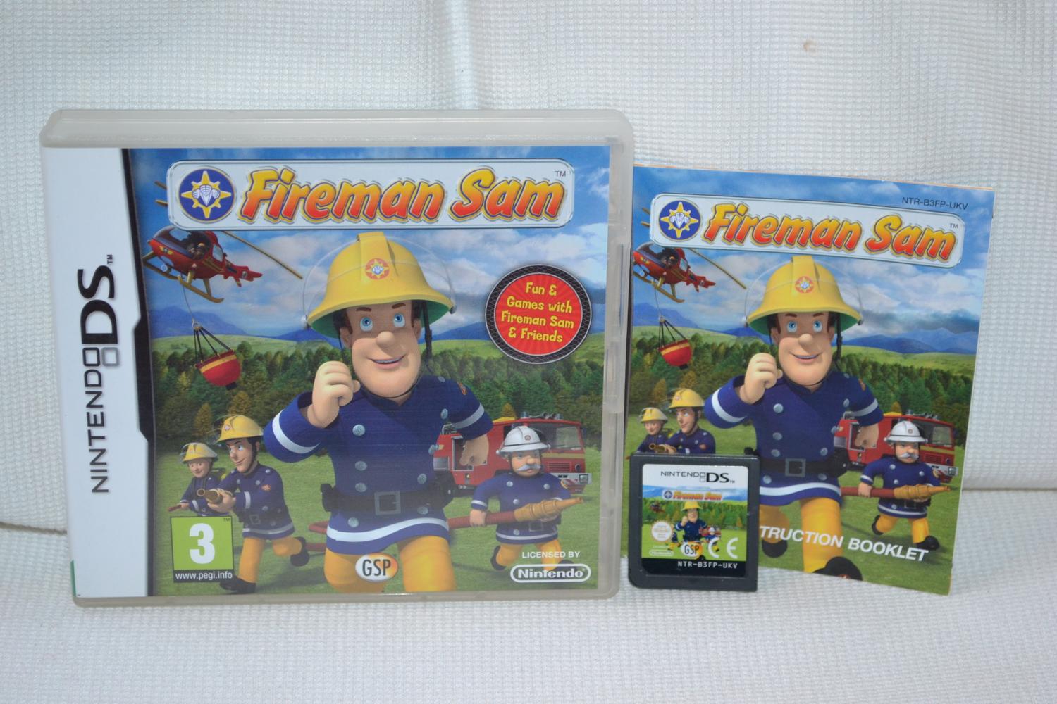 Fireman Sam NDS Nintendo DS Komplett Fint Skick