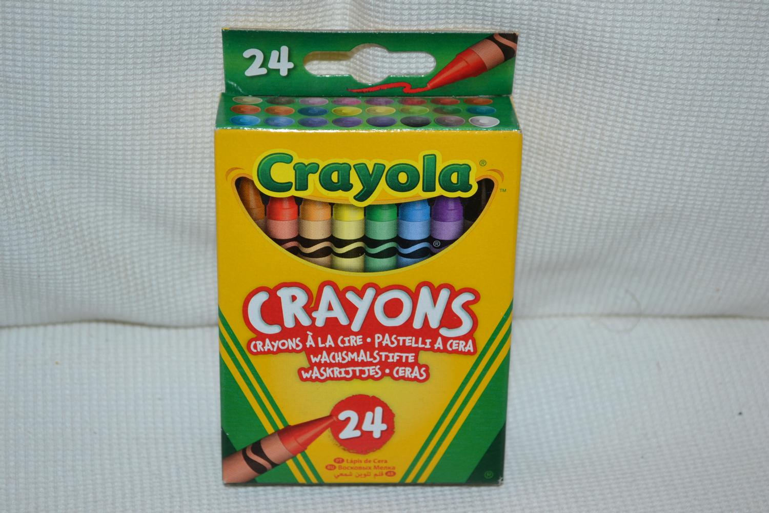 24st Kritor Färgkritor Crayola Ny