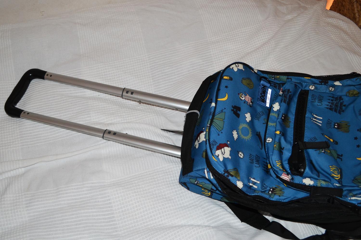 Mumin Resväska Blå 54*32*18cm Ny