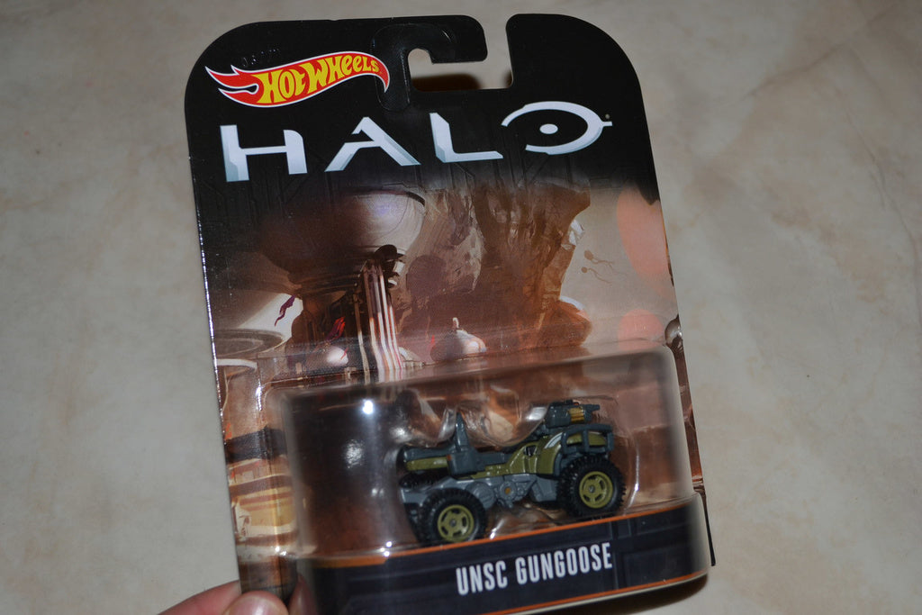 UNSC Gungoose HALO ca 1:64 Hot Wheels Presentbox Hög Kvalite