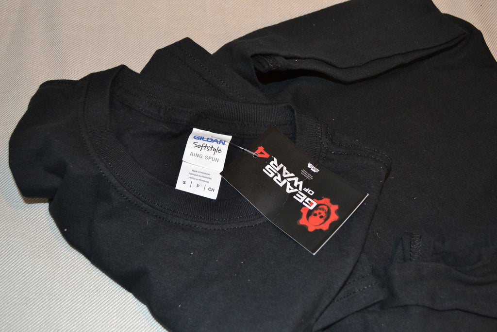 Gears of War T-Shirt Strl. S (Nerd Block Exklusiv) Svart/Vit