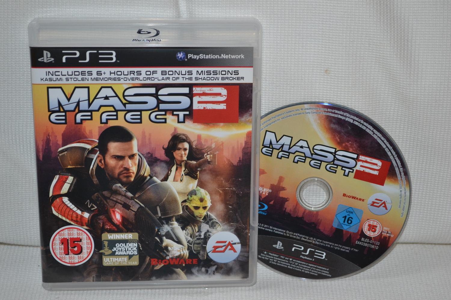 Mass Effect 2 PS3 Playstation 3 Fint Skick