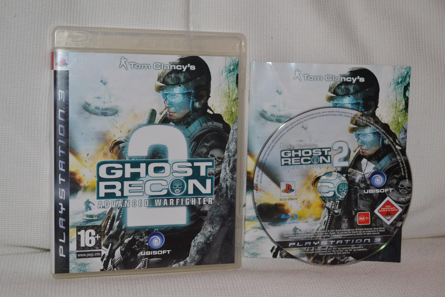 Ghost Recon Advanced Warfighter 2 PS3 Playstation 3 Komplett Fint Skick