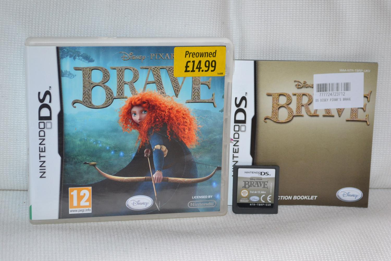Brave Disney NDS Nintendo DS Komplett Fint Skick