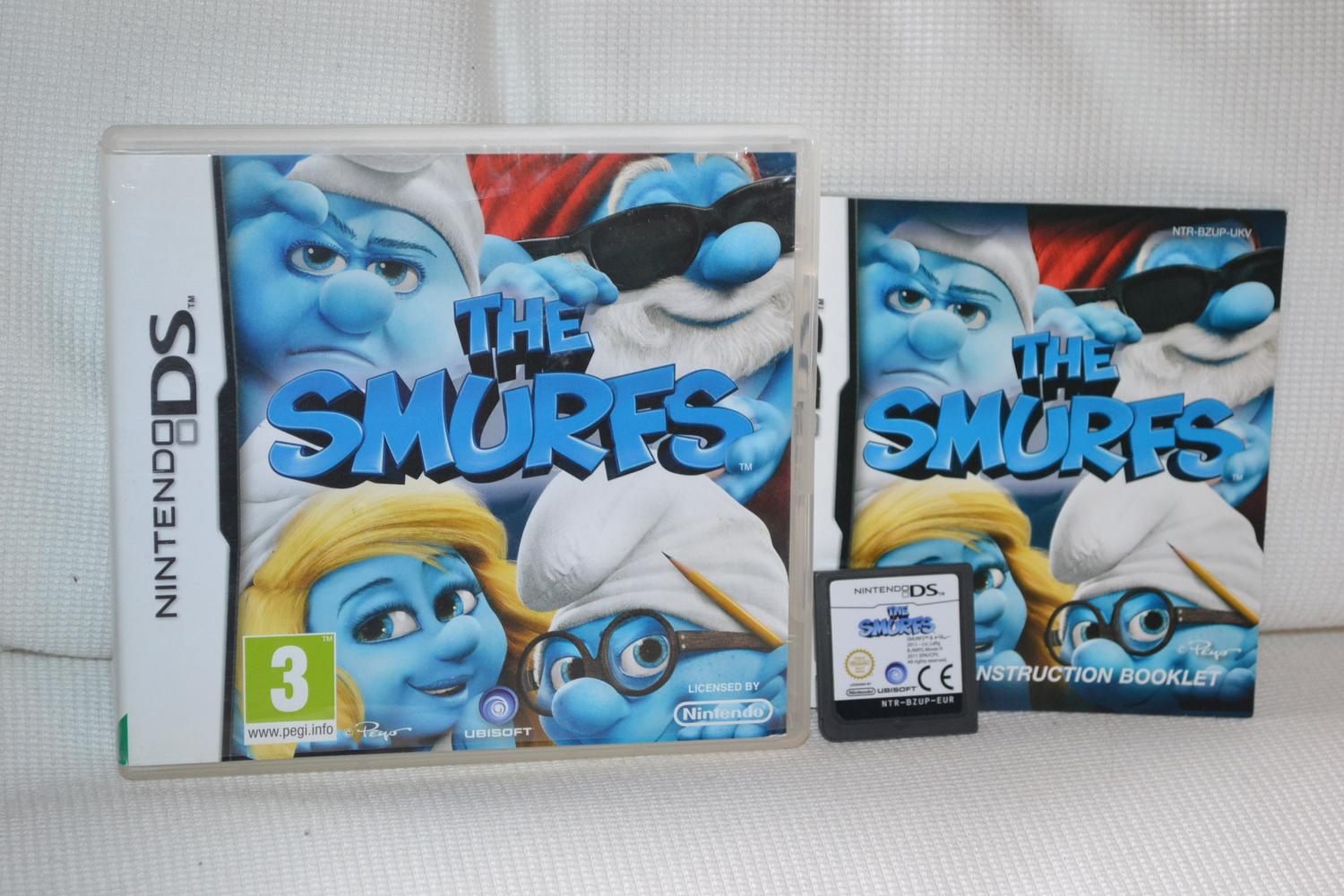 The Smurfs NDS Nintendo DS Komplett Fint Skick