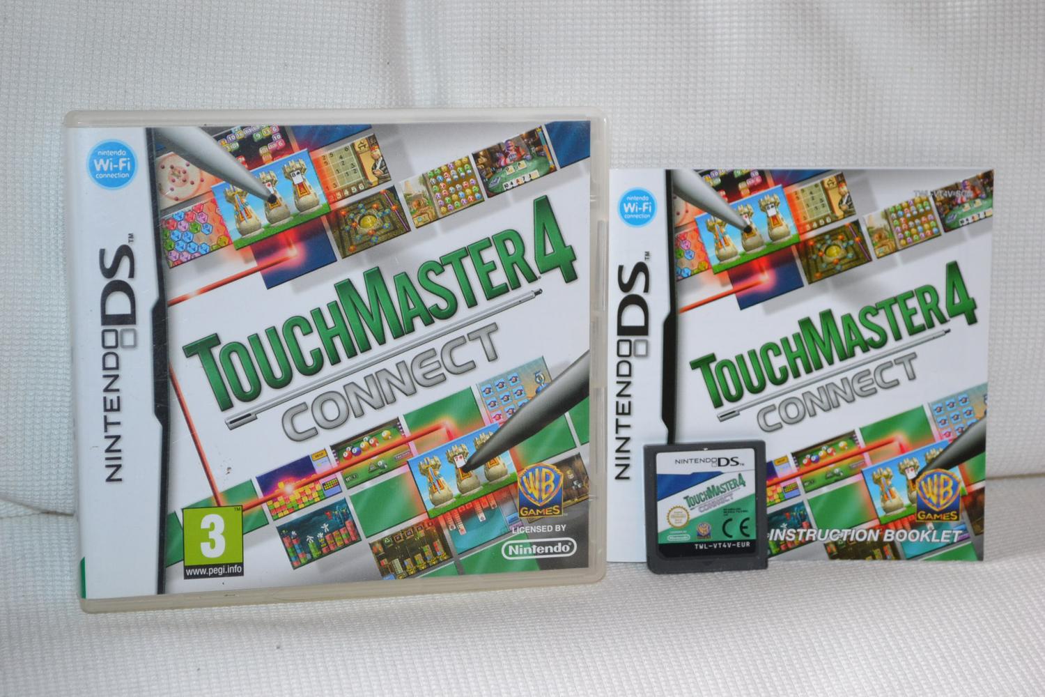 Touchmaster 4 Connect NDS Nintendo DS Komplett Fint Skick