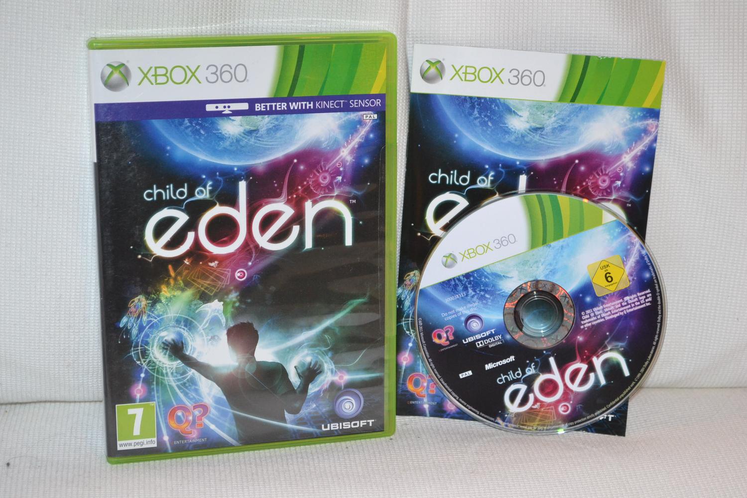 Child of Eden - Kinect Compatible Xbox 360 Komplett Fint Skick