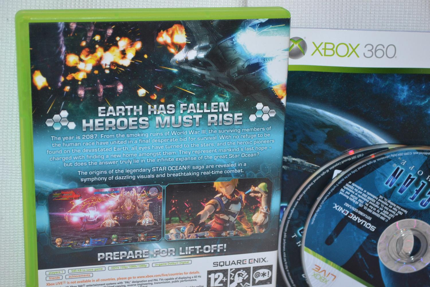 Star Ocean: The Last Hope Xbox 360 Komplett Fint Skick