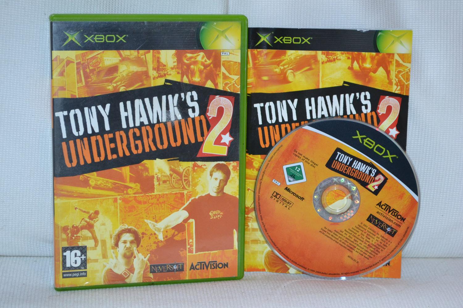 Tony Hawks Underground 2 XBOX Komplett Fint Skick