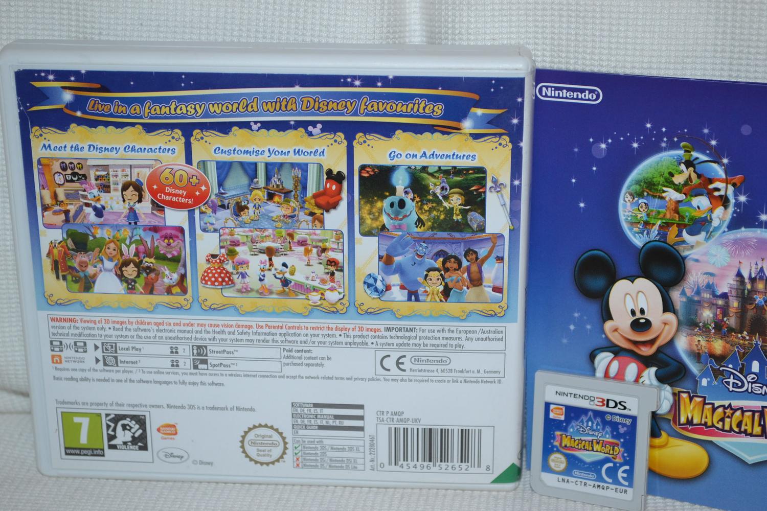Disney Magical World 3DS Nintendo Komplett Fint Skick