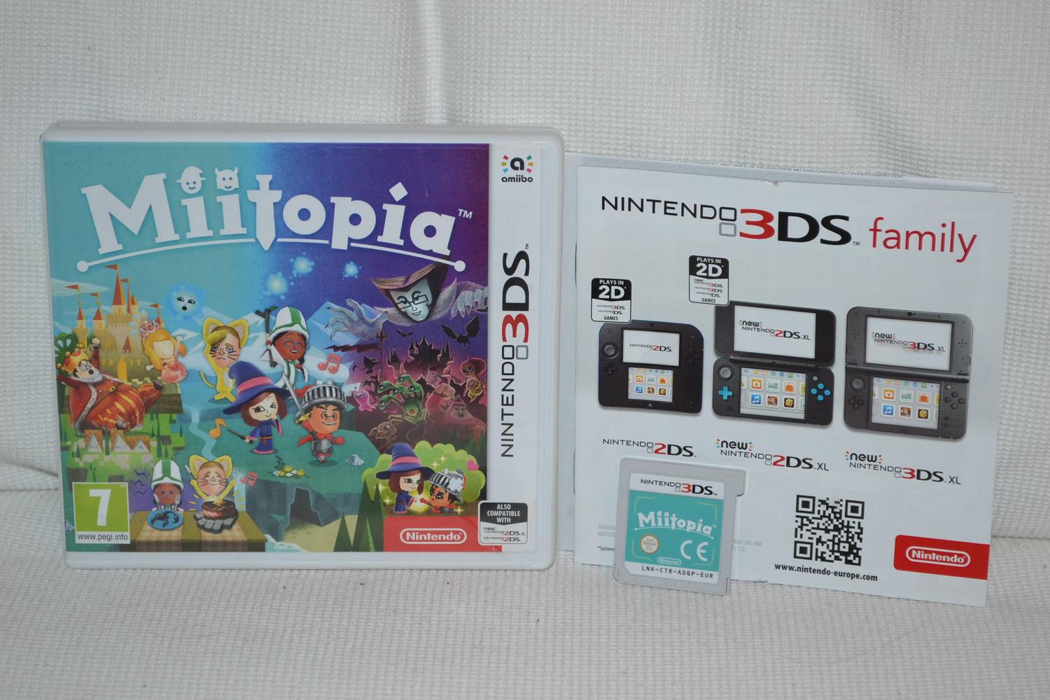 Miitopia 3DS Nintendo Komplett Fint Skick