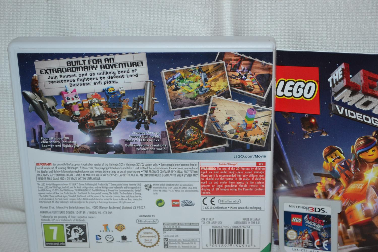The LEGO Movie: Videogame 3DS Nintendo Komplett Fint Skick