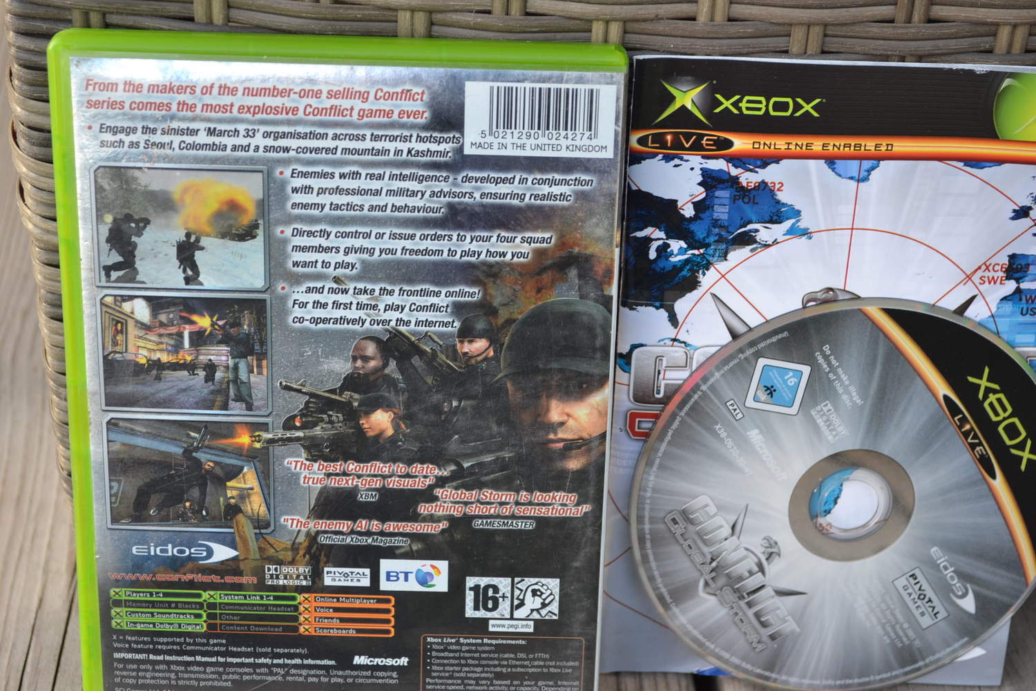 Conflict: Global Storm XBOX Komplett Fint Skick