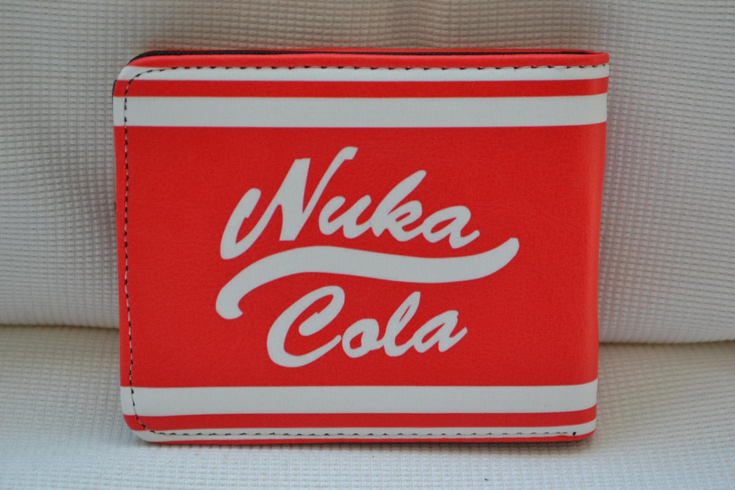 Nuka Cola Röd Fallout Börs Plånbok (11*9cm) Ny