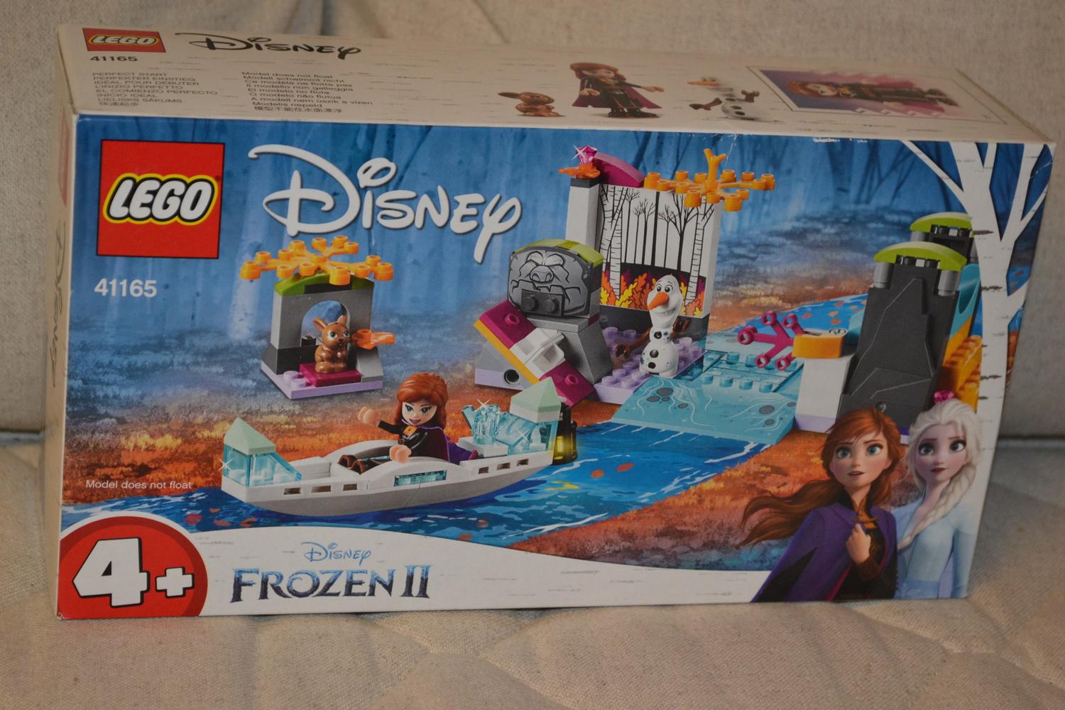 Annas Kanotexpedition Frost II 2 Disney Lego 41165 Ny