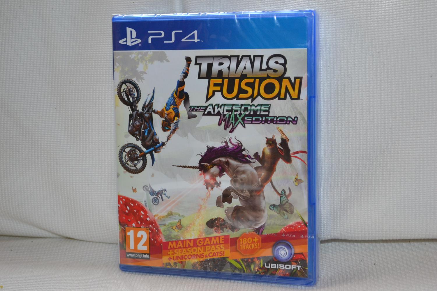 Trials Fusion The Awesome Max Edition PS4 Playstation 4 Inplastad Ny