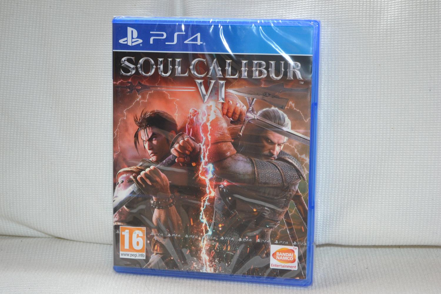 Soulcalibur VI PS4 Playstation 4 Inplastad Ny