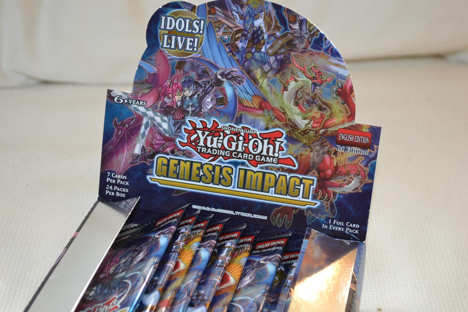 3st Booster Genesis Impact Yu-Gi-Oh Yugioh ENG Ny