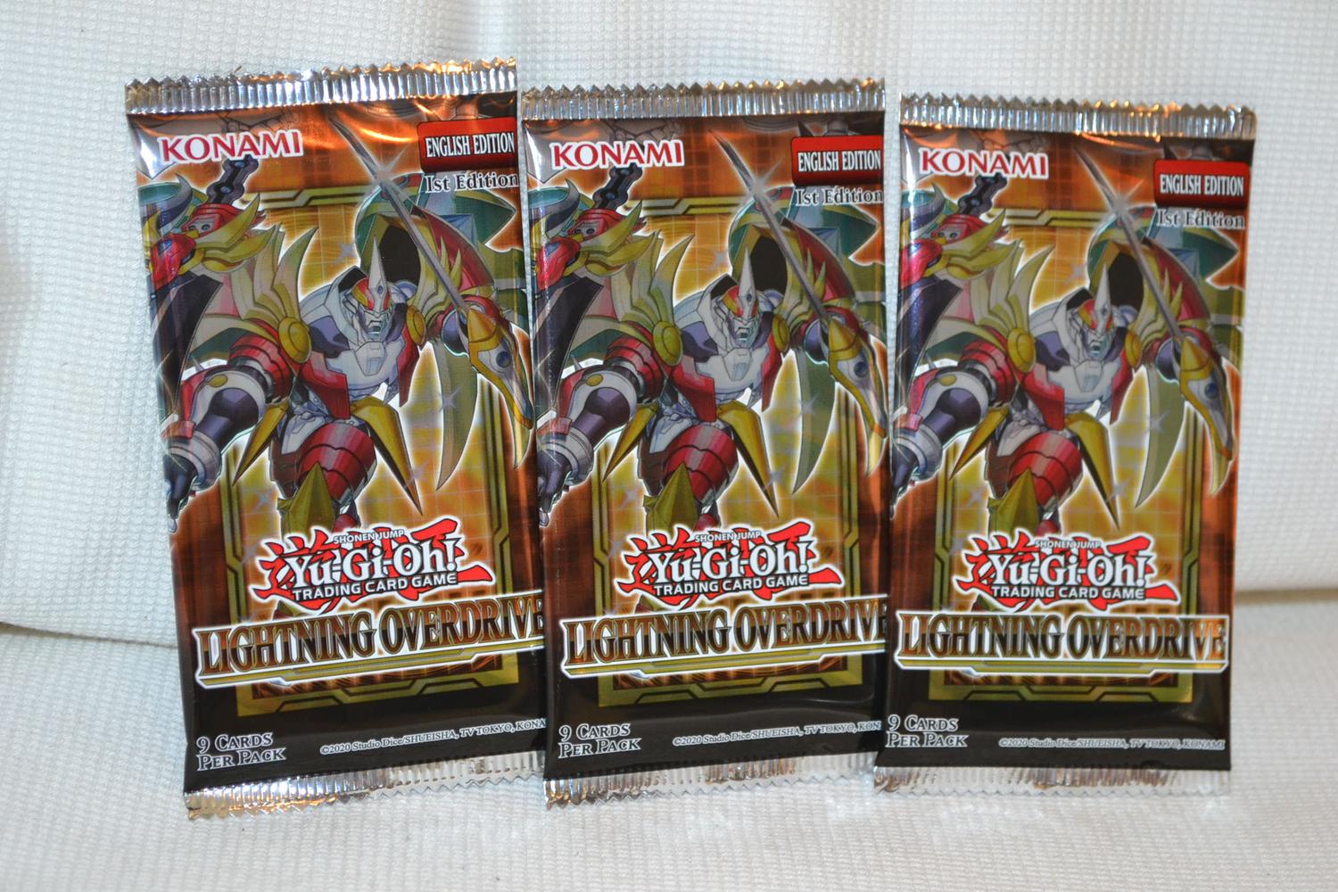 3st Booster Lightning Overdrive Yu-Gi-Oh Yugioh ENG Ny