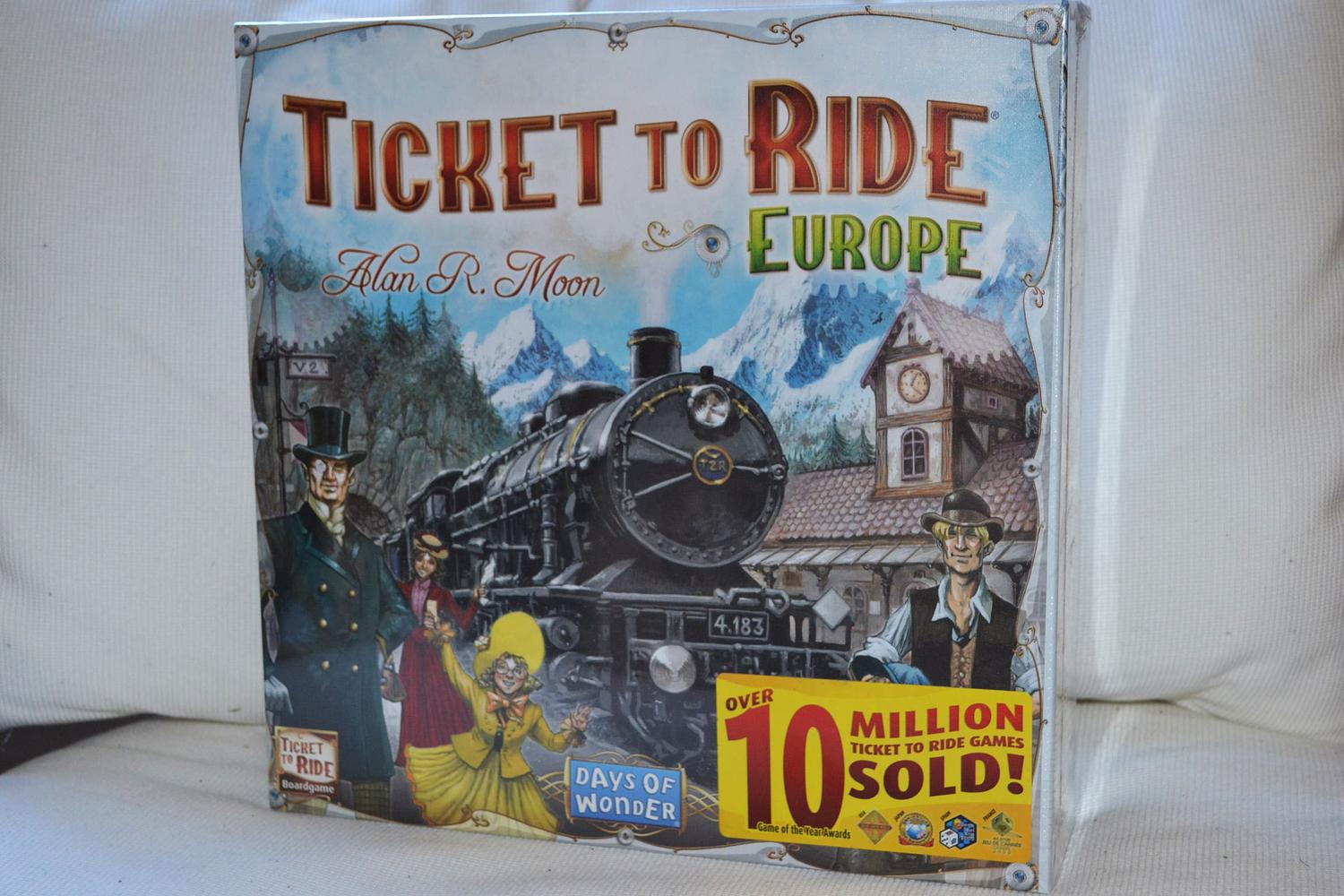 Ticket to Ride Europe Brädspel ENG Ny