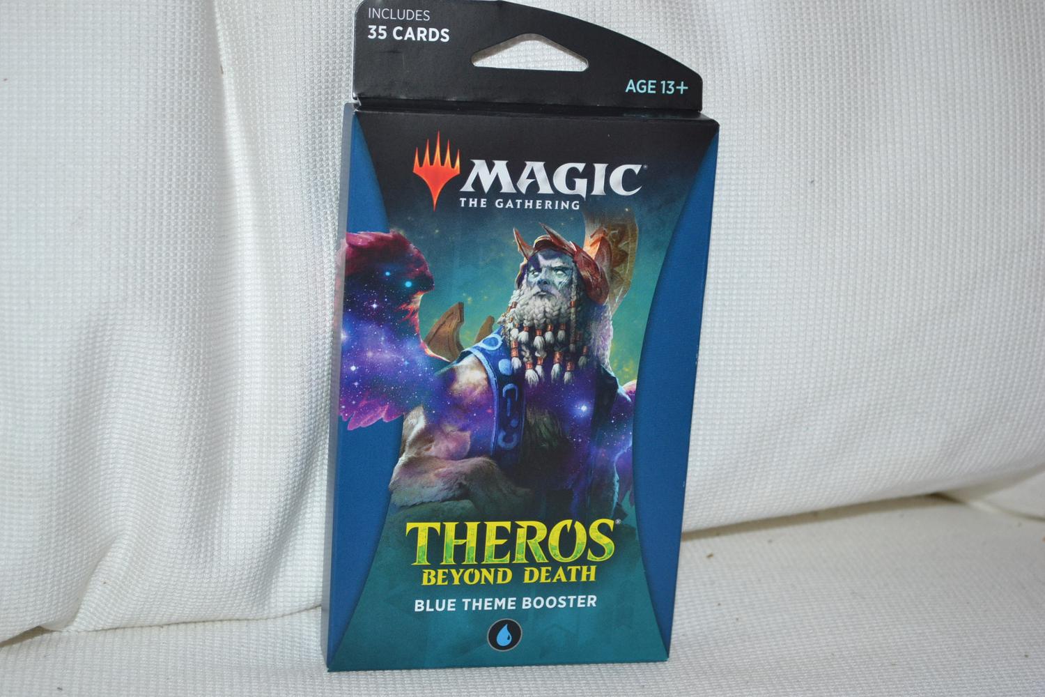 Blå Theme Booster Theros Beyond Death Magic the Gathering MTG ENG Ny
