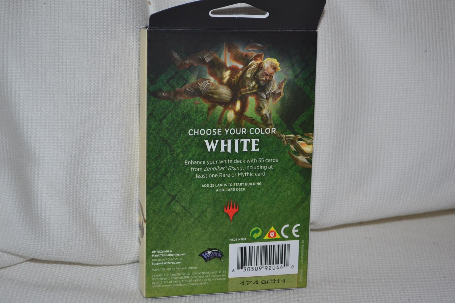 Vit Theme Booster Zendikar Rising Magic the Gathering MTG ENG Ny