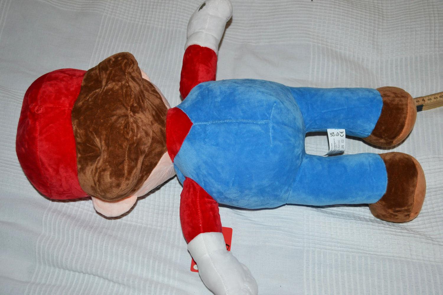 Stor Mario Plushie Mjukis 55cm (Nintendo Super Mario) Ny