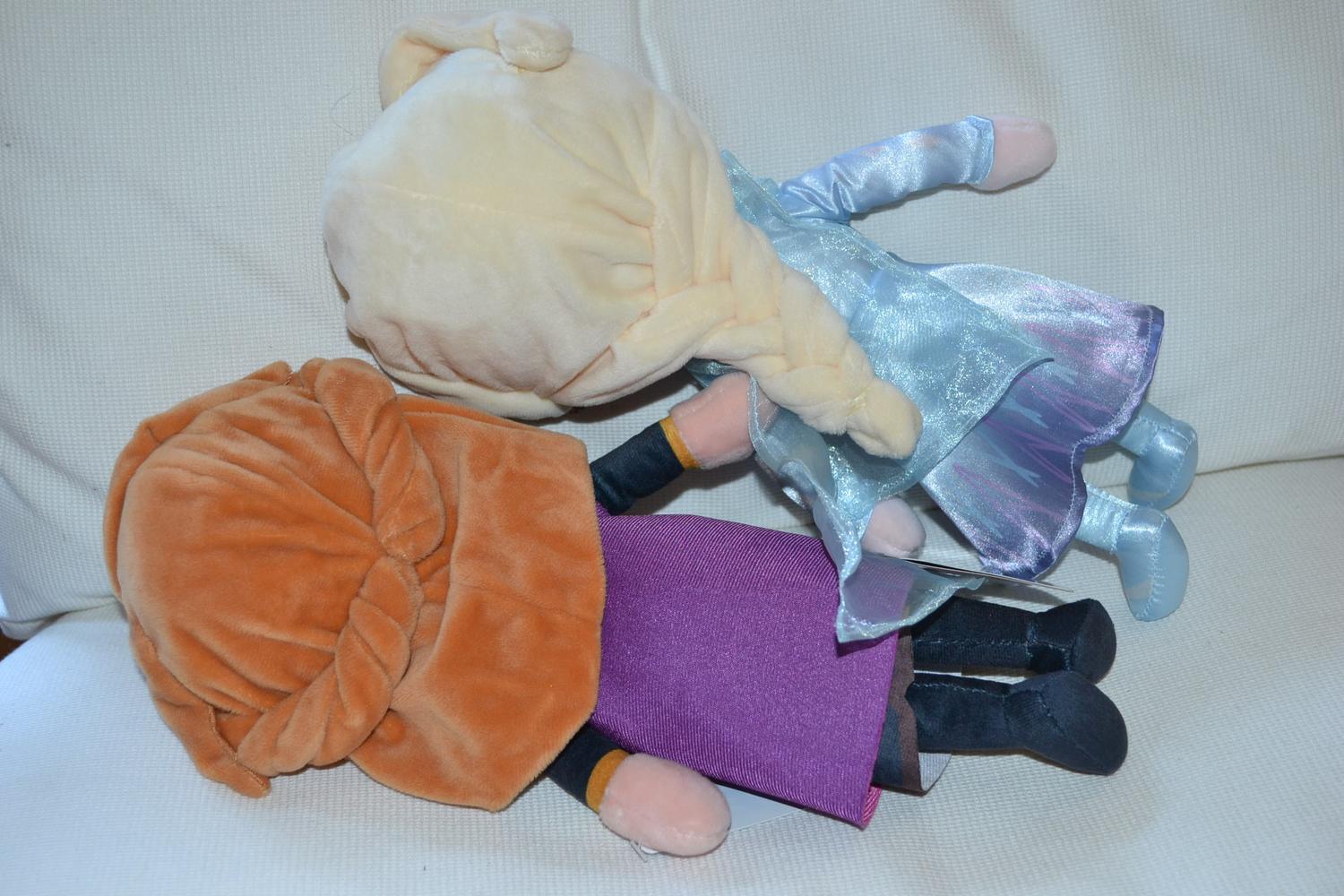 Elsa & Anna 2st Plushie Mjukis Frost 2 II Disney 30cm Ny