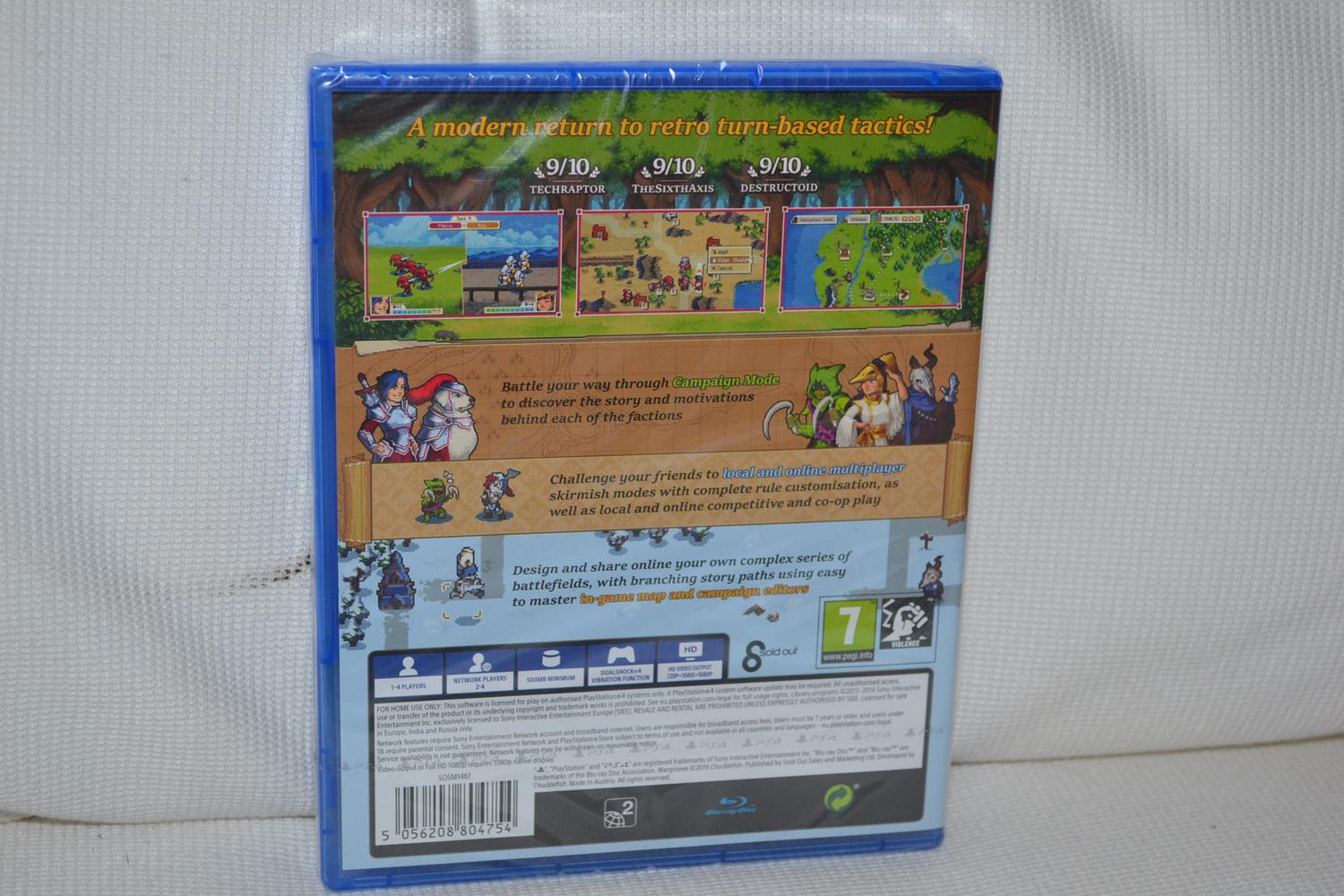 Wargroove Deluxe Edition PS4 Playstation 4 Ny Inplastad