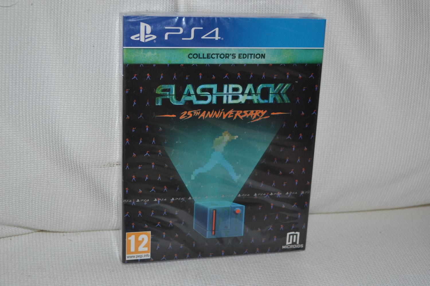 Flashback 25th Anniversary Collectors Edition PS4 Playstation 4 Ny Inplastad