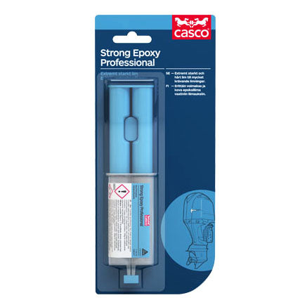 Strong Epoxy Professional Lim (Casco 536167) 2*12ml Extremt Fäste Ny