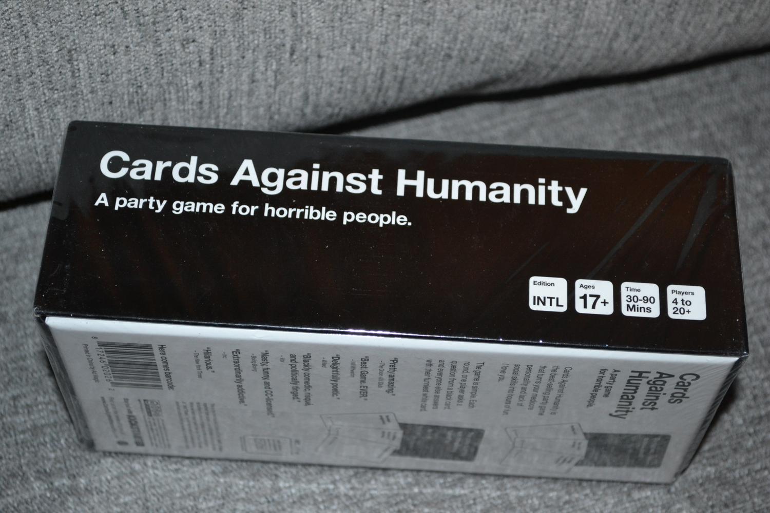 Cards Against Humanity International Edition Sällskapsspel Ny