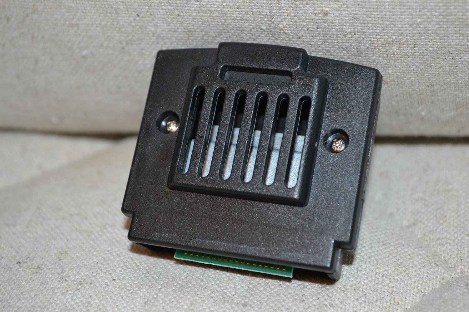 Memory Jumper Pack Svart Nintendo 64 N64 Tredjeparts Ny