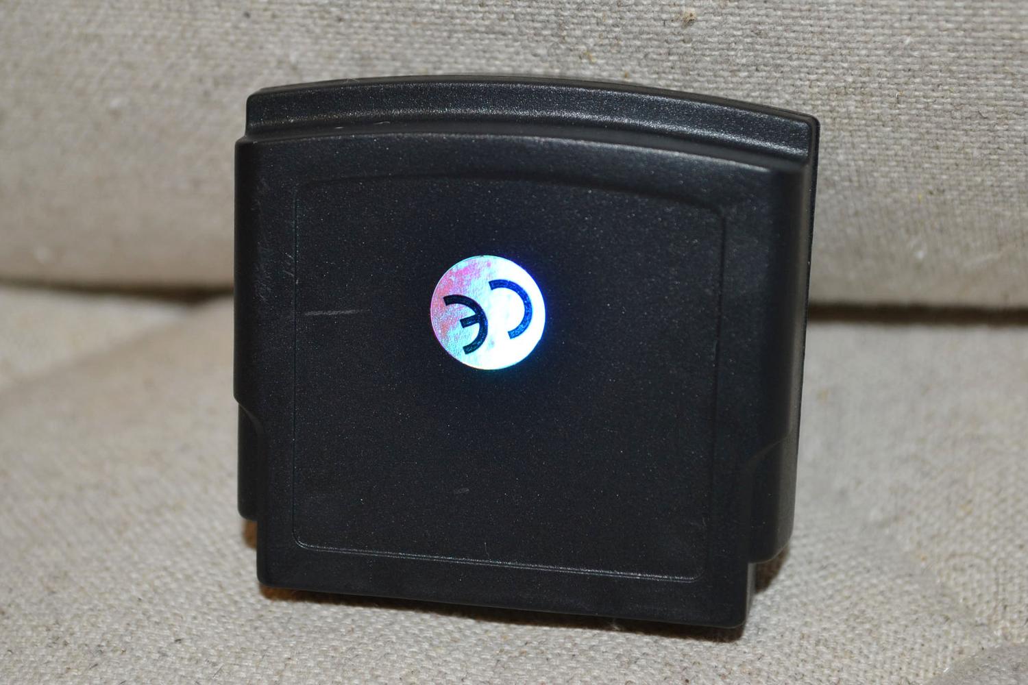 Memory Jumper Pack Svart Nintendo 64 N64 Tredjeparts Ny