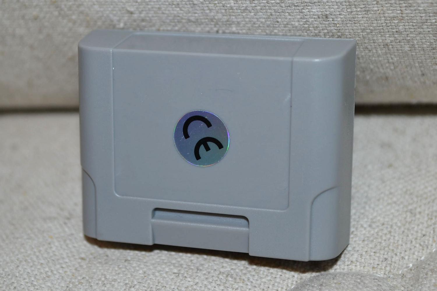 258KB Controller Pack Grå Minneskort N64 Nintendo 64 Handkontroll Ny