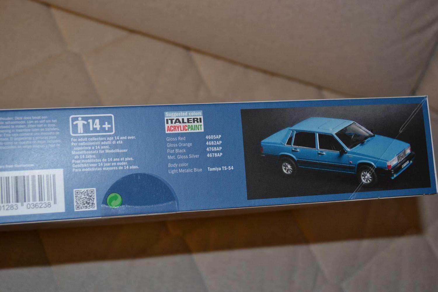 Volvo 760 GLE 1:24 Italeri Plastbyggsats IT3623 Ny