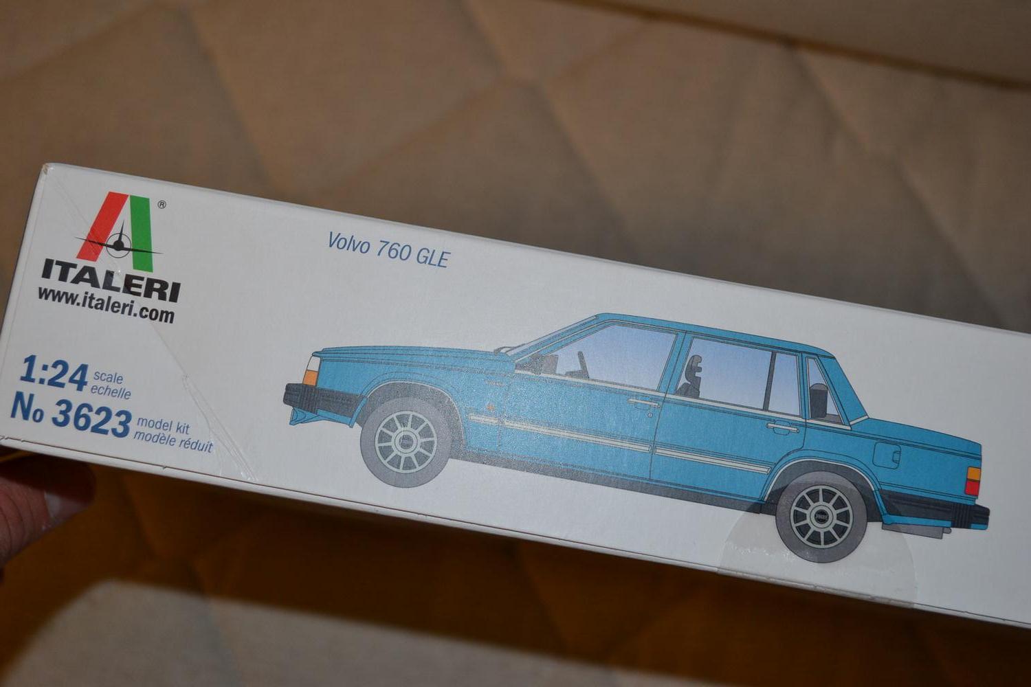 Volvo 760 GLE 1:24 Italeri Plastbyggsats IT3623 Ny