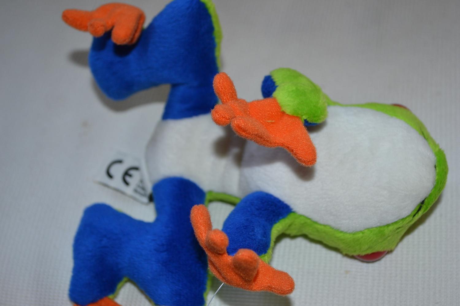 Groda Grön/Blå Mjukis Plushie 17cm Ny