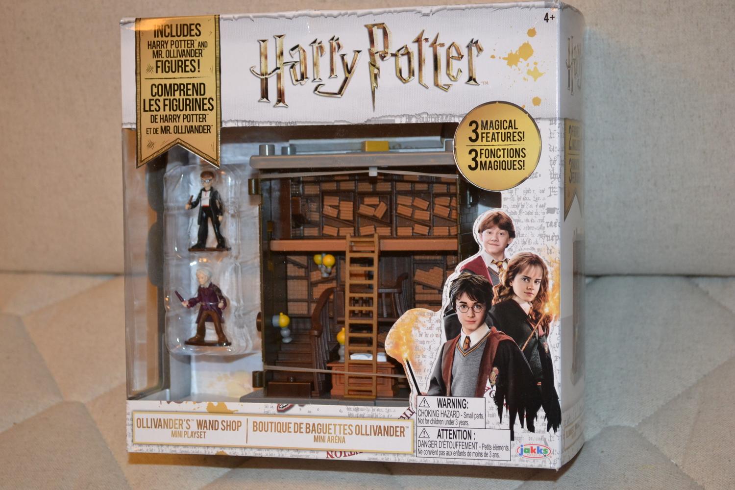 Ollivander's Wand Shop Harry Potter Jakks 2st Figurer 3,5/13cm Ny