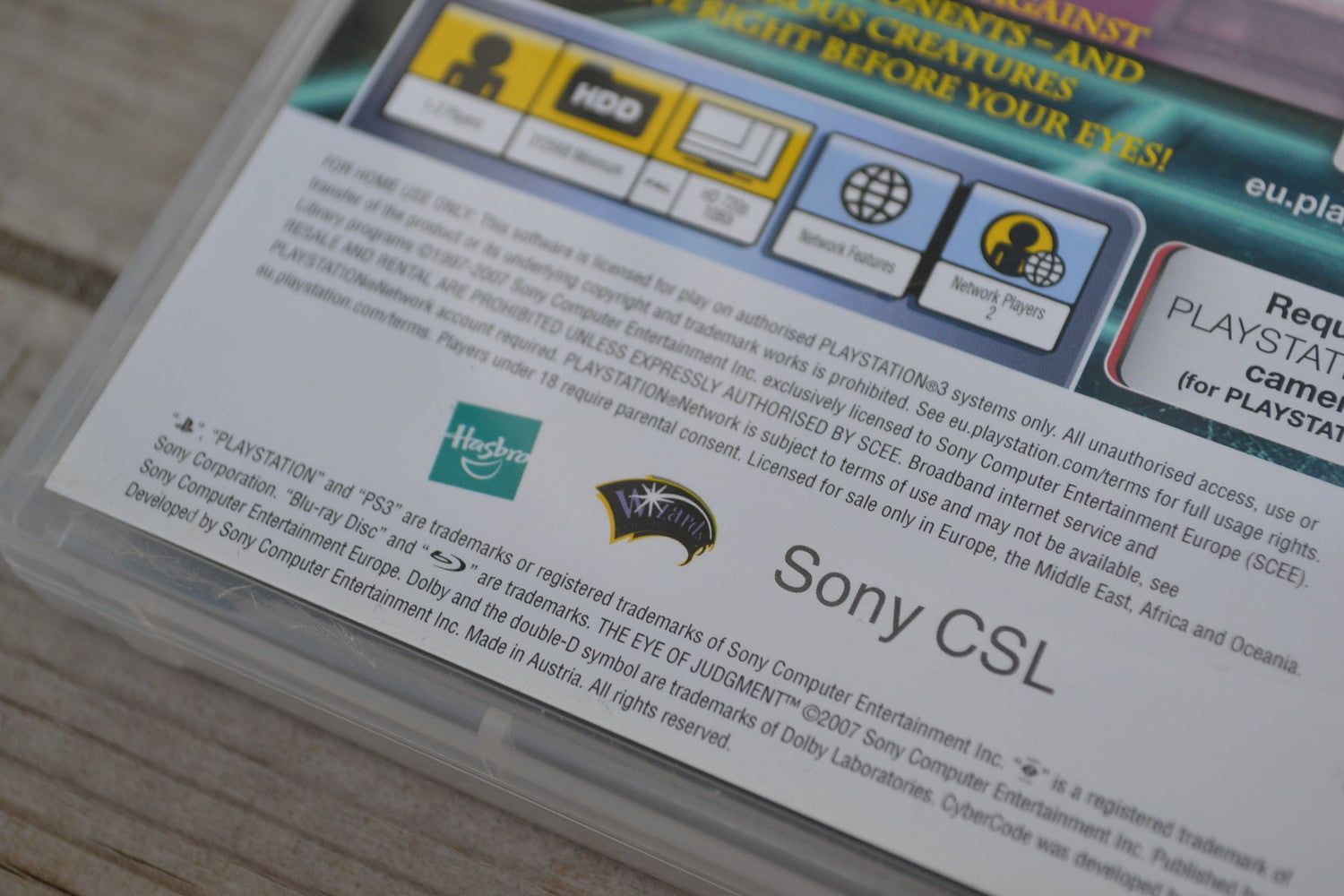 The Eye of Judgment PS3 Playstation 3 Komplett Nyskick