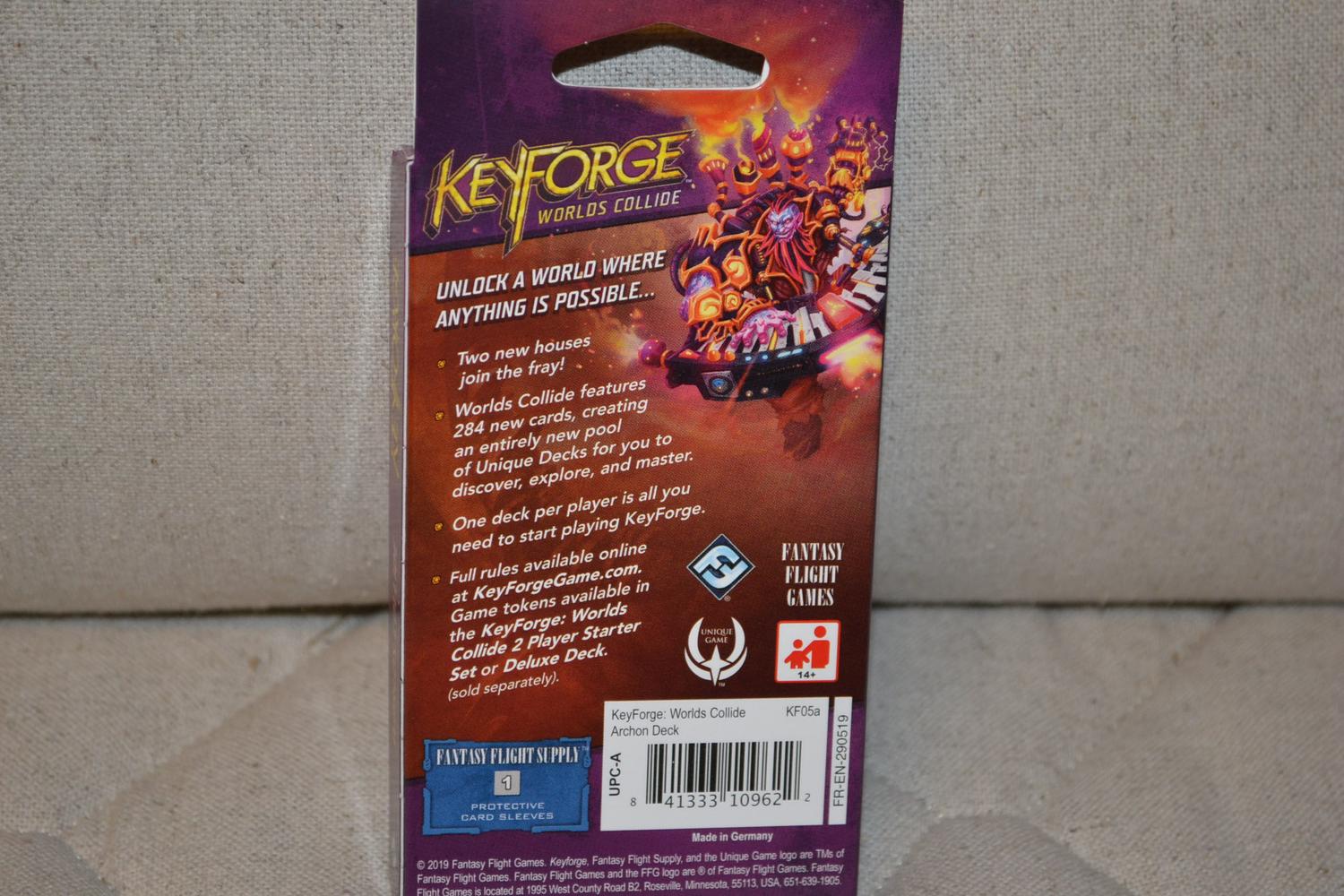 KeyForge Worlds Collide Archon Deck ENG 2019 Ny